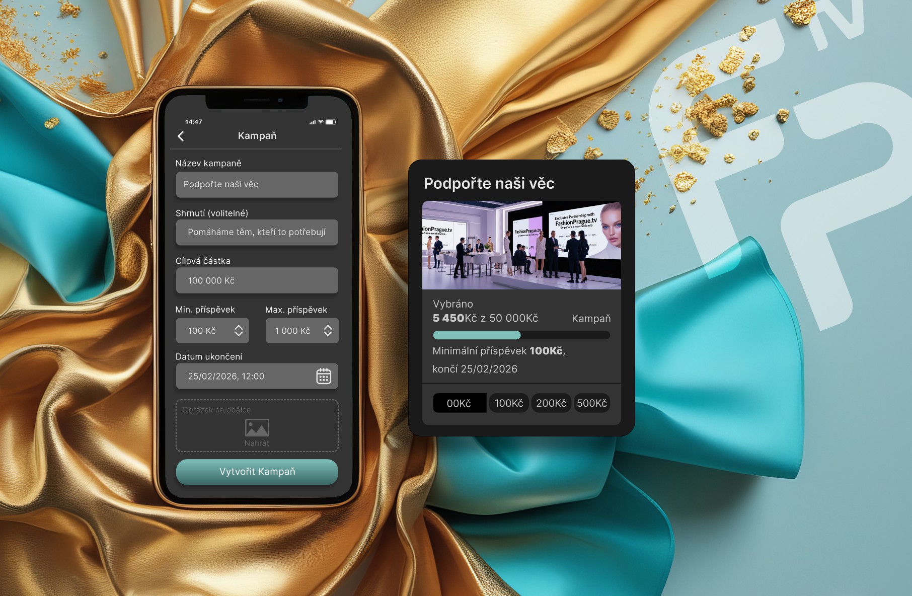 Jak vytvořit crowdfundingovou kampaň na Fashionprague